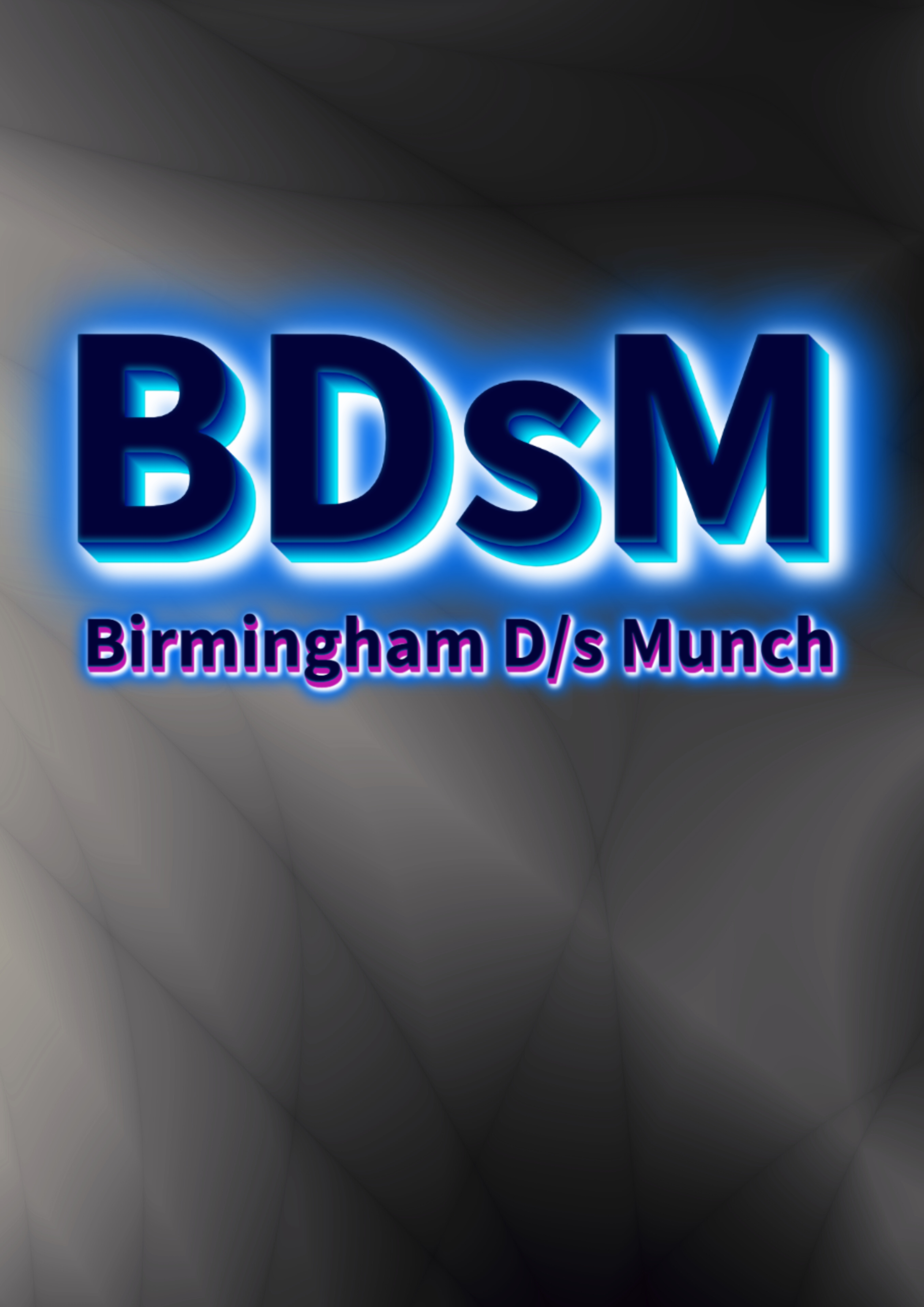 BD/sm Birmingham Munch poster