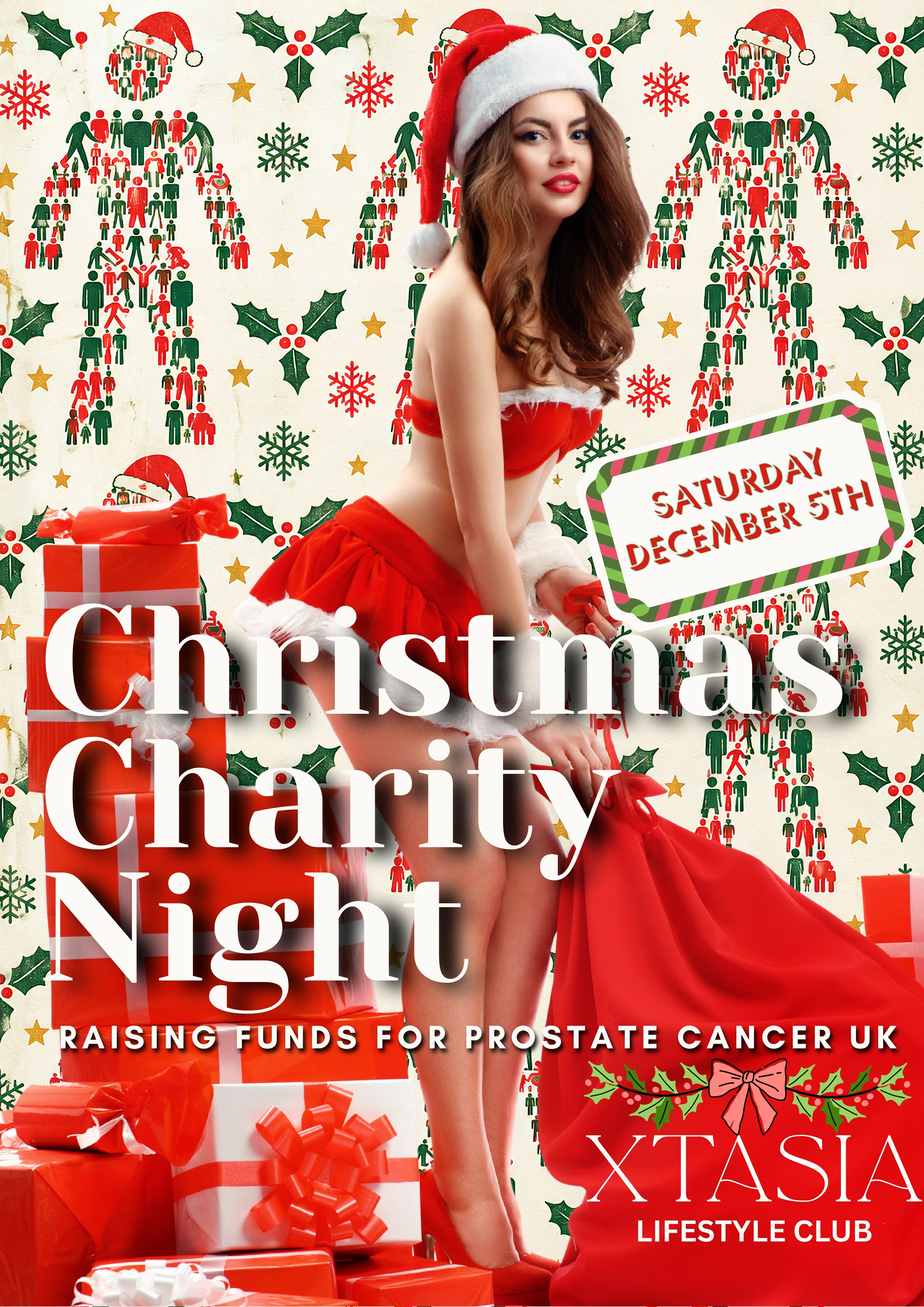 Christmas Charity Night poster